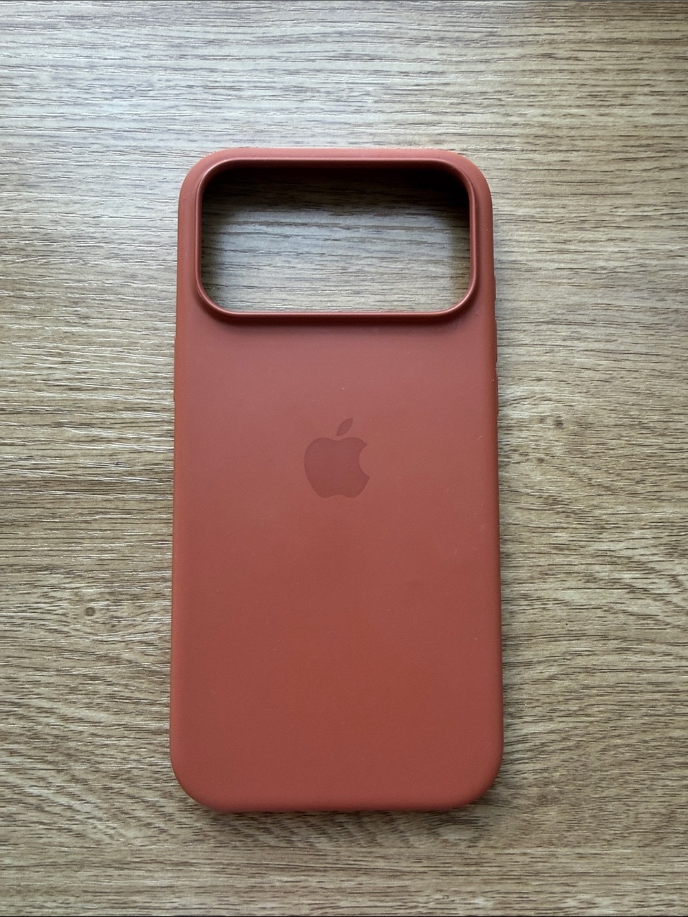 Apple iPhone 17 pro max Silicone Case - Terracotta